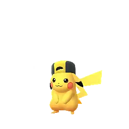 Pikachu (Ethan's Hat)